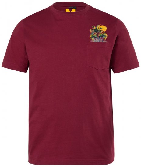 Men+ 219 T-shirt Palmer Kobberbrun - T-shirts - T-shirts i store størrelser - 2XL-14XL