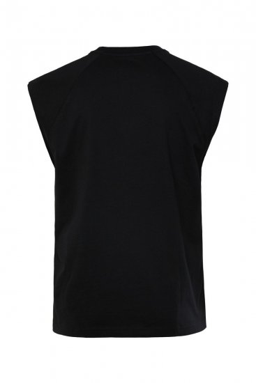 JP1880 AC/DC Classic Logo Band Tank Top Black - T-shirts - T-shirts i store størrelser - 2XL-14XL