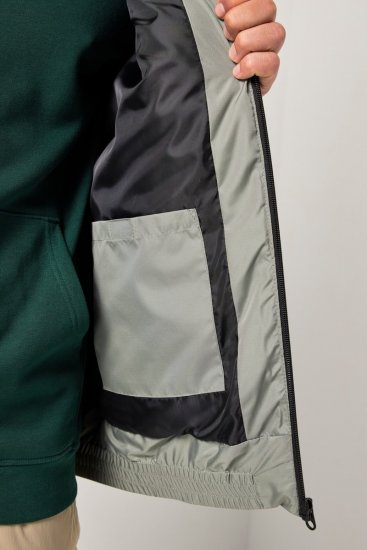 JAY-PI Lightly Quilted Vest with Stomach Fit Grey - Jakker - Jakker i store størrelser, 2XL- 12XL
