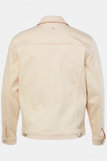 JP1880 839551 Denimjakke i økologisk bomuld Lysebeige - Jakker - Jakker i store størrelser, 2XL- 12XL