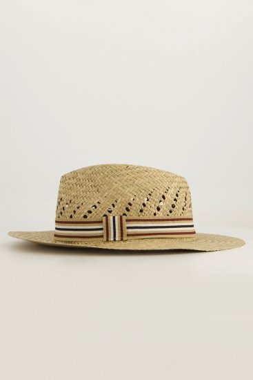 JP1880 Straw Hat Woven Yellow - Tilbehør - Accessories til herrer
