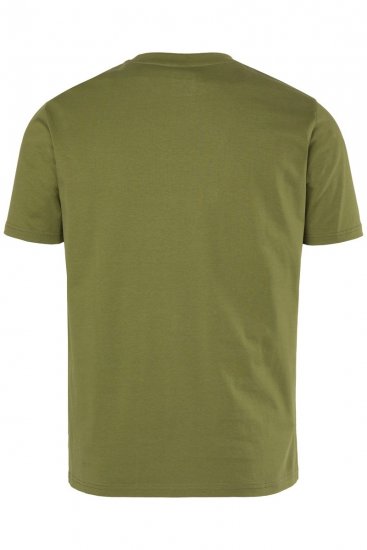 Men+ 682 T-shirt Bølge Khakigrøn - T-shirts - T-shirts i store størrelser - 2XL-14XL
