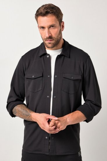 JAY-PI FLEXNAMIC® Sweat-Overshirt Black - Jakker - Jakker i store størrelser, 2XL- 12XL