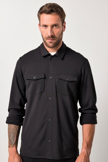 JAY-PI FLEXNAMIC® Sweat-Overshirt Black - Jakker - Jakker i store størrelser, 2XL- 12XL