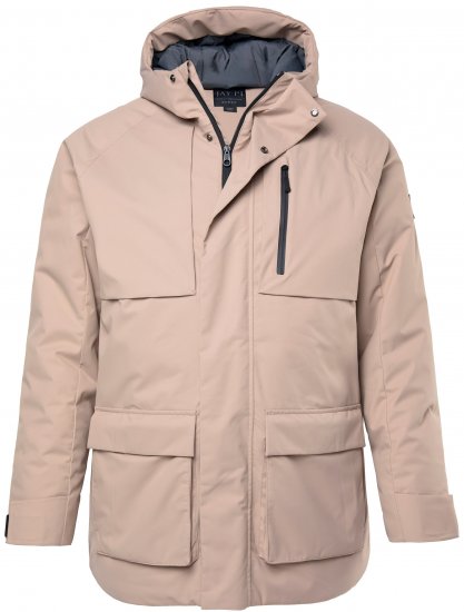 Jay-Pi Jacket Technical Waterproof Windproof Dusty Pink - Jakker - Jakker i store størrelser, 2XL- 12XL