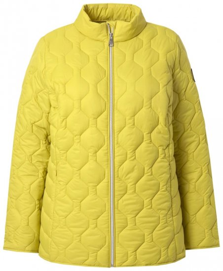 Ulla Popken 840050 Quiltet jakke Lyseblå - Jakker - Dame jakker i store størrelser