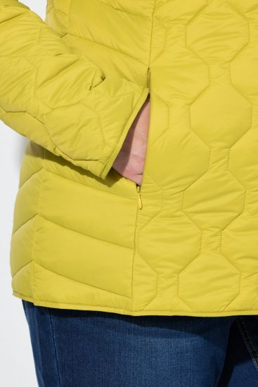 Ulla Popken 840050 Quiltet jakke Lyseblå - Jakker - Dame jakker i store størrelser