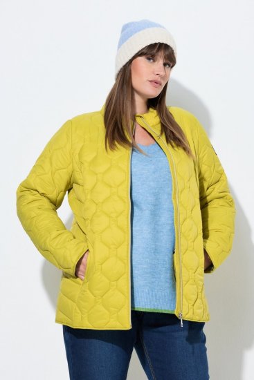 Ulla Popken 840050 Quiltet jakke Lyseblå - Jakker - Dame jakker i store størrelser