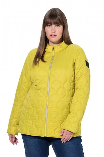 Ulla Popken 840050 Quiltet jakke Lyseblå - Jakker - Dame jakker i store størrelser