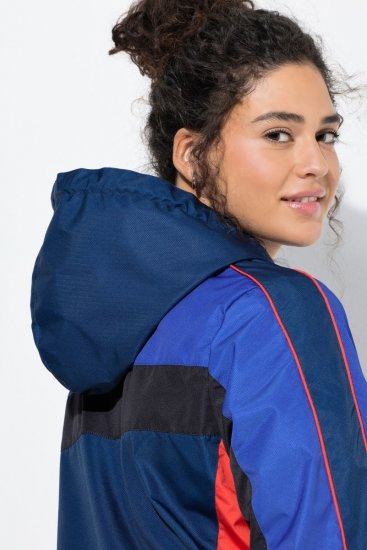 Ulla Popken 840094 Funktionsjakke Mørkeblå - Jakker - Dame jakker i store størrelser