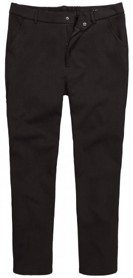 Men+ 207 Bilbao Flexlastic Jersey-chinos Sort - Habitter og blazere - Habitter og jakkesæt i store størrelser