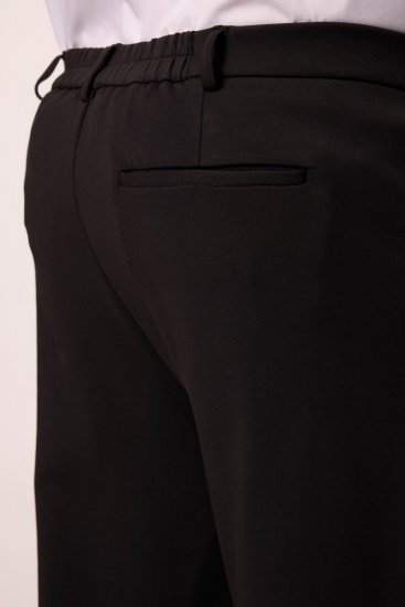 Men+ 207 Bilbao Flexlastic Jersey-chinos Sort - Habitter og blazere - Habitter og jakkesæt i store størrelser