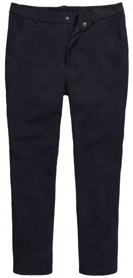 Men+ 207 Bilbao Flexlastic Jersey-chinos Mørkeblå - Habitter og blazere - Habitter og jakkesæt i store størrelser