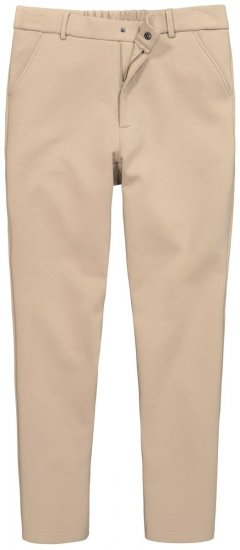 Men+ 207 Bilbao Flexlastic Jersey-chinos Sand - Habitter og blazere - Habitter og jakkesæt i store størrelser