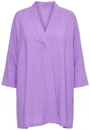 Ulla Popken 840210 Cardigan Lilla - Cardigans - Cardigans i store størrelser