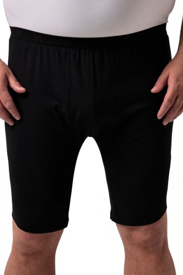 Men+ 439 Boxershorts med lange ben FLEXLASTIC® Sort - Undertøj og badetøj - Badetøj og Undertøj i store størrelser 