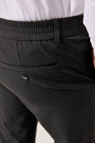 JP1880 Business Trousers Flexnamic Grey - Jeans og bukser - Herrejeans og bukser i store størrelser W40-W70