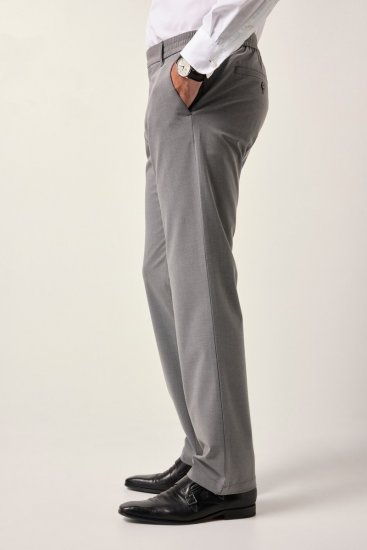 JP1880 Business Trousers Flexnamic Light Grey - Jeans og bukser - Herrejeans og bukser i store størrelser W40-W70