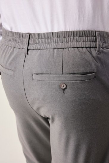 JP1880 Business Trousers Flexnamic Light Grey - Jeans og bukser - Herrejeans og bukser i store størrelser W40-W70