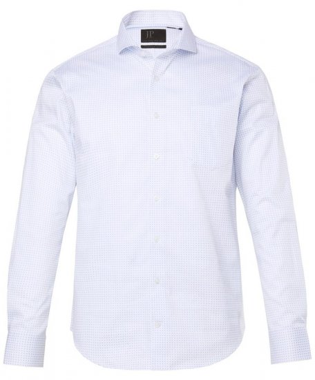 JP1880 Business Shirt Long Sleeve Snow White - Skjorter - Skjorter til store mænd 2XL- 8XL