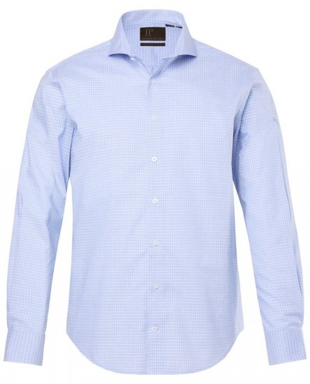 JP1880 Business Shirt Long Sleeve Ice Blue - Skjorter - Skjorter til store mænd 2XL- 8XL