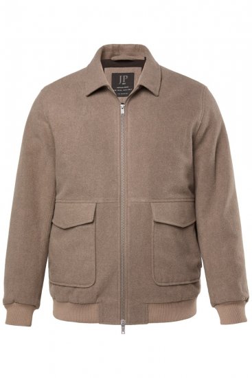 JP1880 Blouson Jacket Lightweight and Warm Brown - Jakker - Jakker i store størrelser, 2XL- 12XL