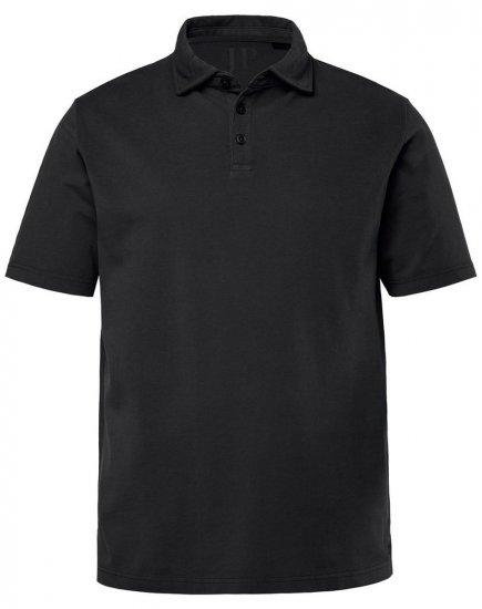 JP1880 Polo Shirt Pique Vintage Black - Polotrøjer - Polotrøjer 2XL-8XL