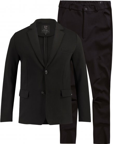 JP1880 Manhattan Flexnamic Business Jersey Suit Black - Habitter og blazere - Habitter og jakkesæt i store størrelser