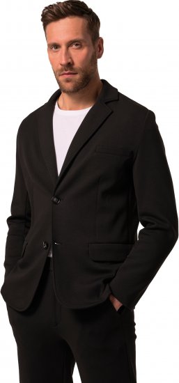 JP1880 Manhattan Flexnamic Business Jersey Suit Black - Habitter og blazere - Habitter og jakkesæt i store størrelser