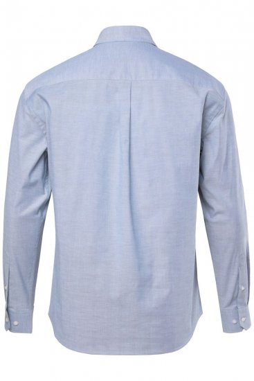 JP1880 Oxford Shirt Flexnamic Long Sleeve Ash Turquoise - Skjorter - Skjorter til store mænd 2XL- 8XL