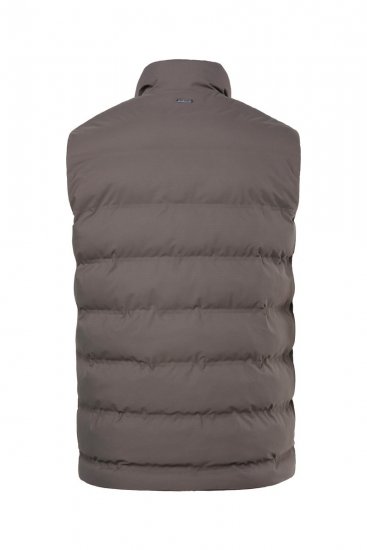 JP1880 841361 Laserquiltet vest Mokkabrun - Jakker - Jakker i store størrelser, 2XL- 12XL