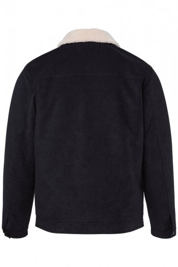 Men+ 545 Jakke med teddykrave Sort - Jakker - Jakker i store størrelser, 2XL- 12XL