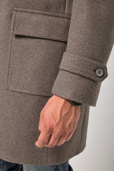 JP1880 FLEXNAMIC Mantel Quilted Insert Brown - Jakker - Jakker i store størrelser, 2XL- 12XL