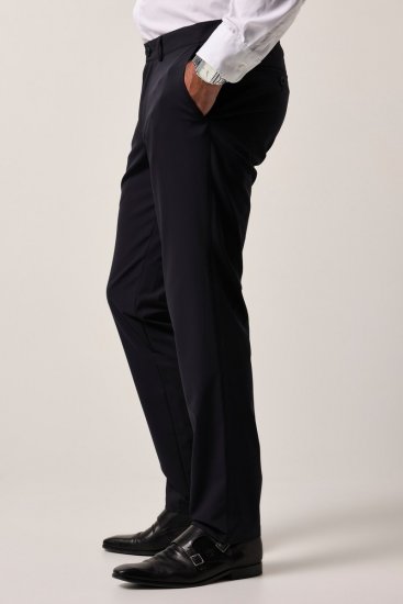 JP1880 Flexnamic Trousers Business Crease-resistant Navy - Jeans og bukser - Herrejeans og bukser i store størrelser W40-W70