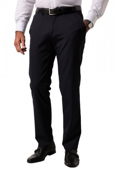 JP1880 Flexnamic Trousers Business Crease-resistant Navy - Jeans og bukser - Herrejeans og bukser i store størrelser W40-W70