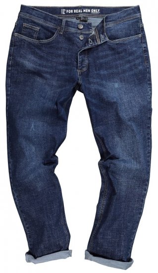 JP1880 FLEXNAMIC Jeans Tapered Loose Fit Dark Denim Blue - Jeans og bukser - Herrejeans og bukser i store størrelser W40-W70