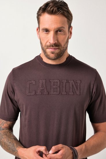 JP1880 T-Shirt Cabin Vintage Mocha - T-shirts - T-shirts i store størrelser - 2XL-14XL