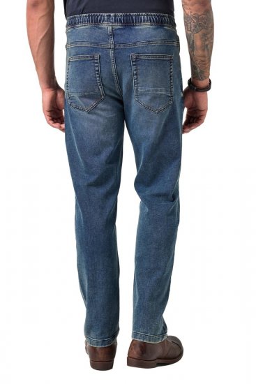 JP1880 FLEXNAMIC Straight Fit Jeans with Stretch Waist - Jeans og bukser - Herrejeans og bukser i store størrelser W40-W70