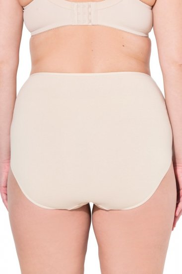 Ulla Popken 842435 Trusser med høj talje 3-pak Beige - Trusser - 