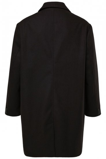 Men+ 482 Vandafvisende frakke i uldlook Sort - Jakker - Jakker i store størrelser, 2XL- 12XL