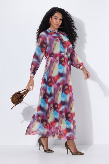 Ulla Popken 842719 Aftenkjole Sort - Aftenkjoler - Festkjoler i plus size