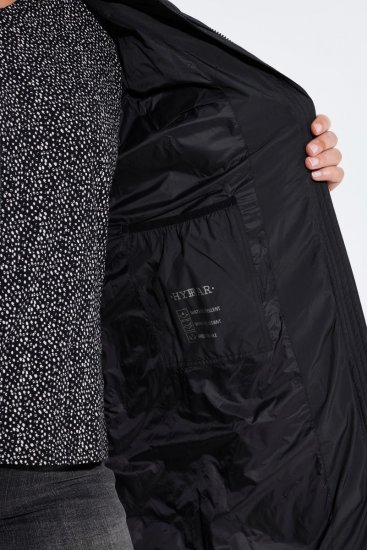 Ulla Popken 842877 Funktionsjakke Sort - Jakker - Dame jakker i store størrelser