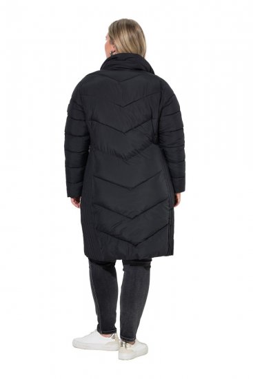 Ulla Popken 842877 Funktionsjakke Sort - Jakker - Dame jakker i store størrelser