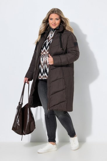 Ulla Popken 842877 Funktionsjakke Mørkegrøn - Jakker - Dame jakker i store størrelser
