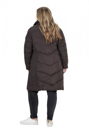 Ulla Popken 842877 Funktionsjakke Mørkegrøn - Jakker - Dame jakker i store størrelser