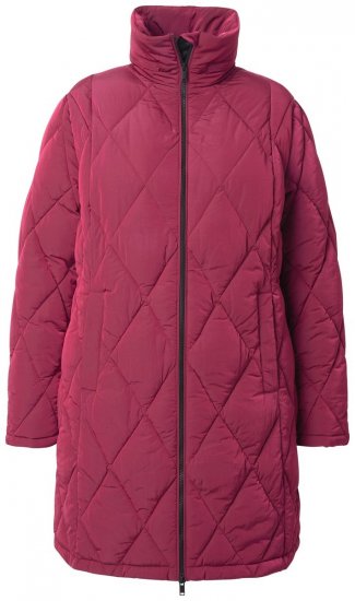 Ulla Popken 842937 Quiltet jakke Rød - Jakker - Dame jakker i store størrelser