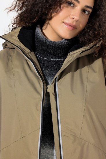Ulla Popken 844034 Funktionsjakke Khaki - Jakker - Dame jakker i store størrelser
