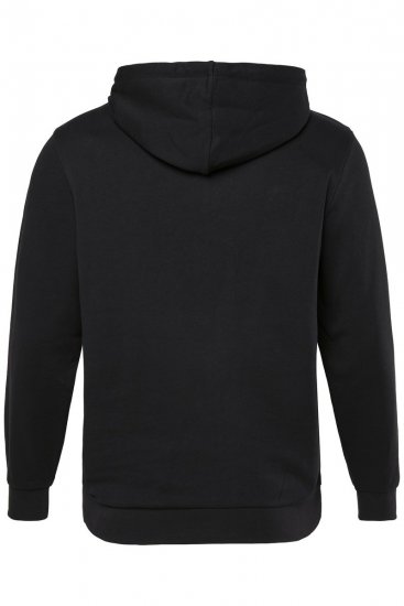 Men+ 305 Hættejakke Soho LDN Sort - Trøjer og hættetrøjer - Trøjer og Hættetrøjer i store størrelser - 2XL-14XL