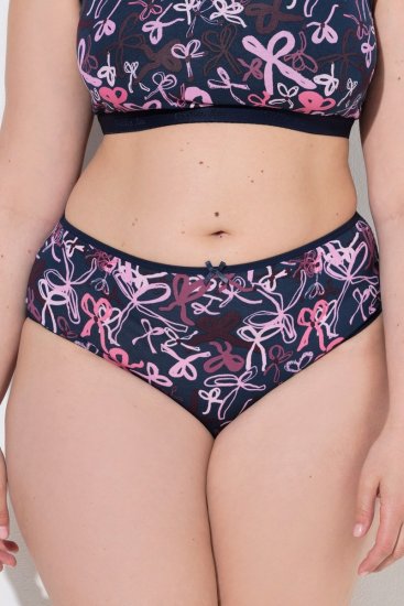 Ulla Popken 844495 Trusser 5-pak Blomme - Trusser - 