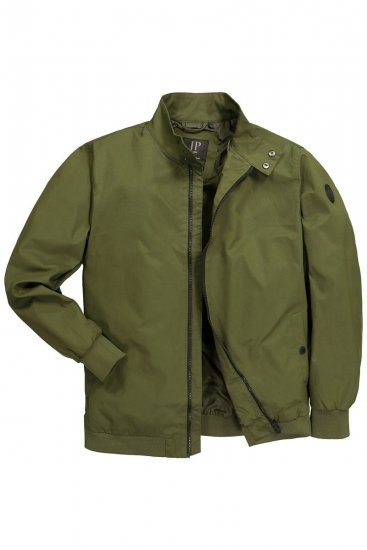 JP1880 844652 Bomberjakke med trykknapper Khaki - Jakker - Jakker i store størrelser, 2XL- 12XL